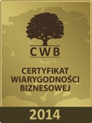 certyfikat cwb14